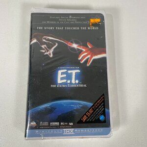E.T. The Extra-Terrestrial VHS - Sealed THX Remastered Classic 1982‎